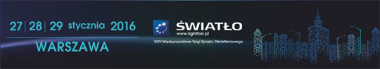 Targi ŚWIATŁO 2016 Targi ŚWIATŁO 2016